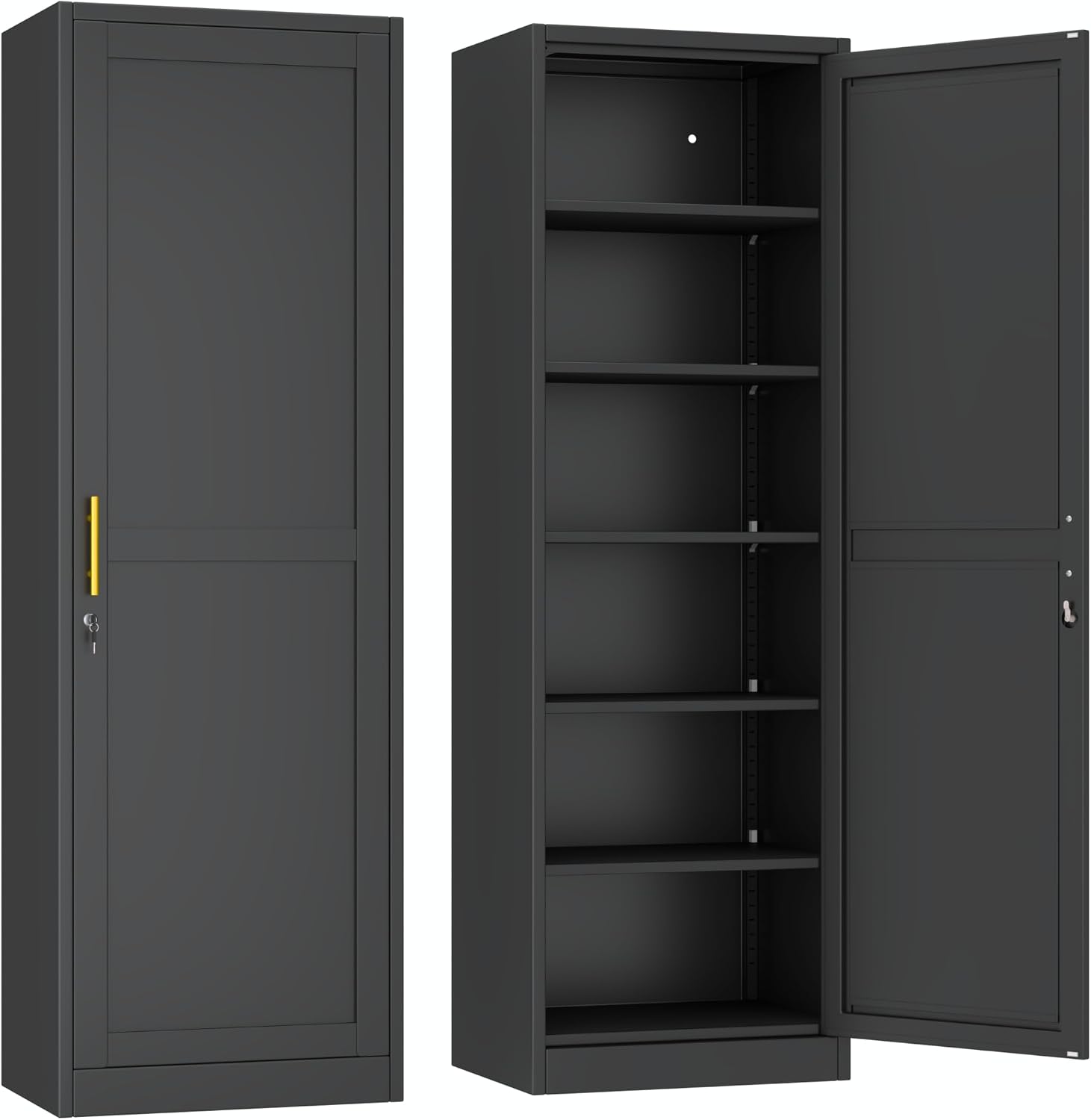 67 Inch Tall Narrow Metal Lock - Home Gym Multifunctional recension och pris