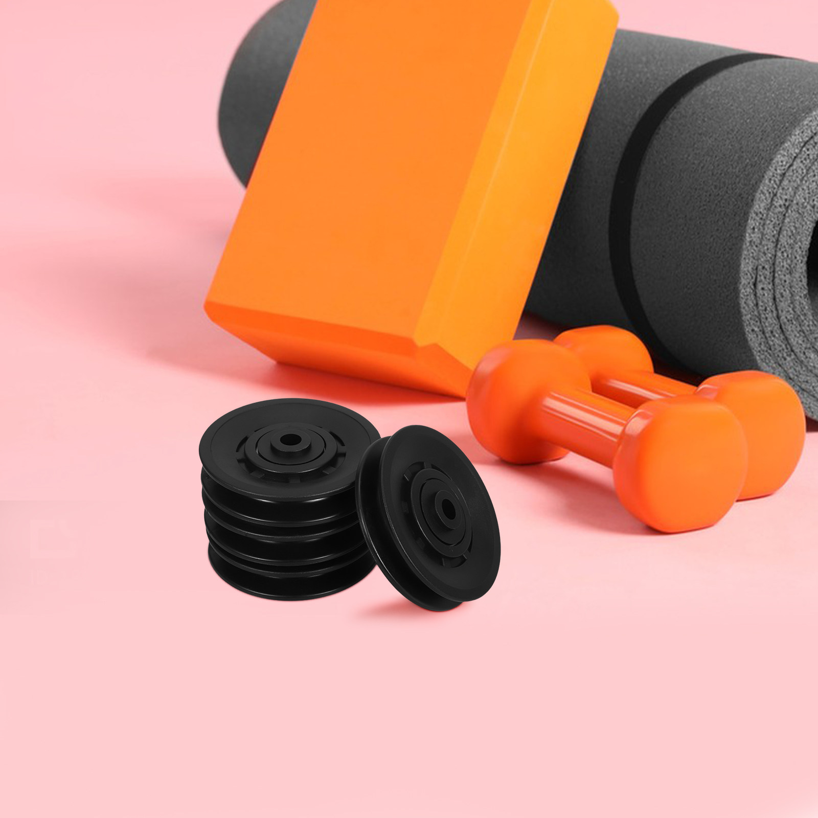 4Pcs 90Mm Gym Pulley Wheel Set - Home Gym Universal Machine recension och pris