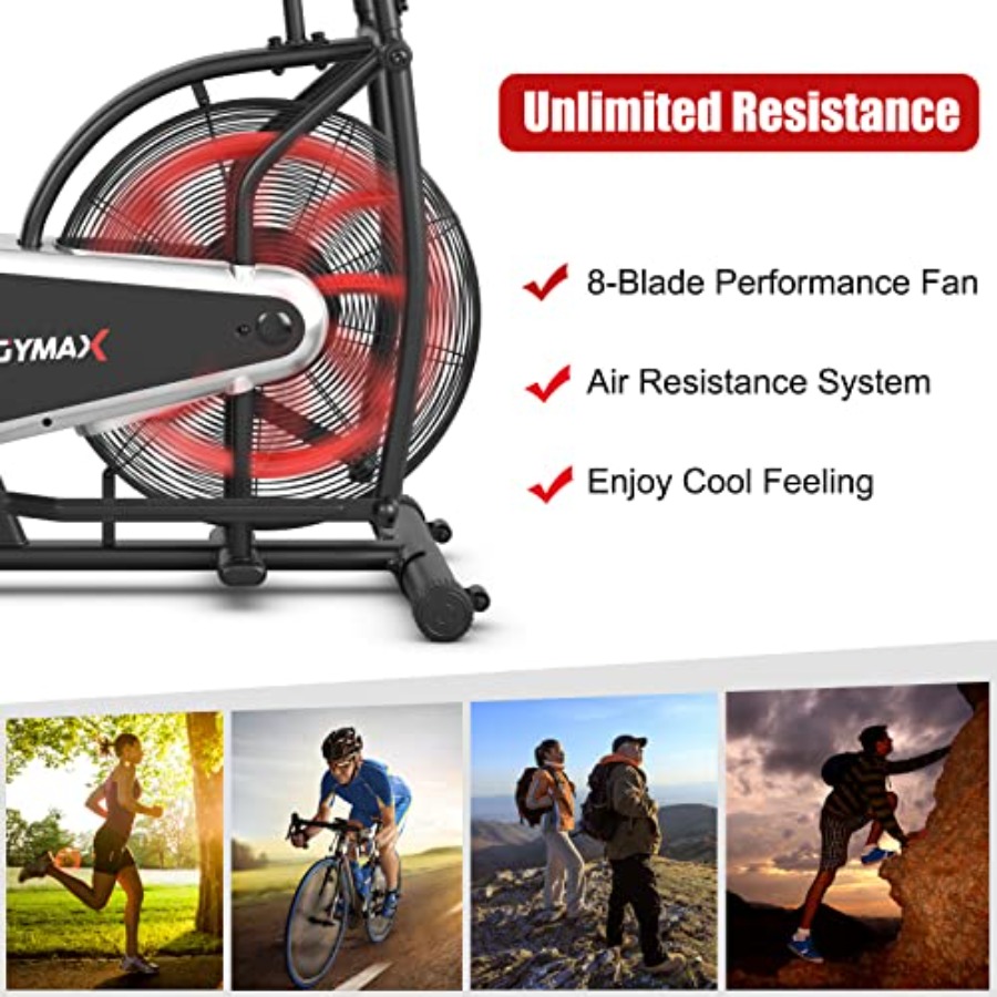 Home gym cardio training: fan  - Home Gym Bike recension och pris