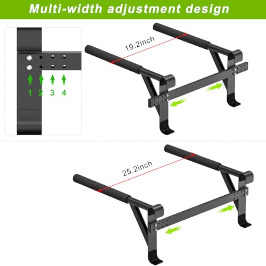 Wall Mounted Gymnastic Stall B - Home Gym Pull Up recension och pris