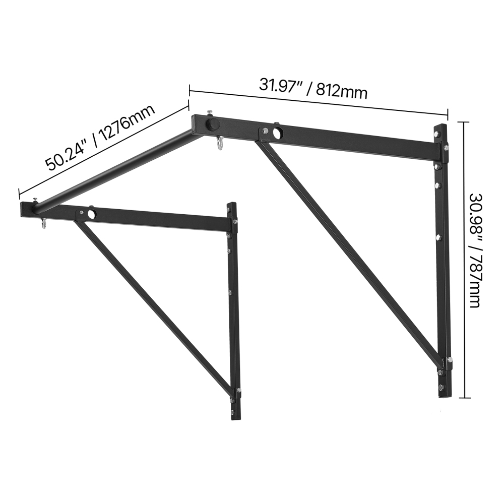 Ye Wall Mounted Heavy Duty Pul - Home Gym Pull Up recension och pris