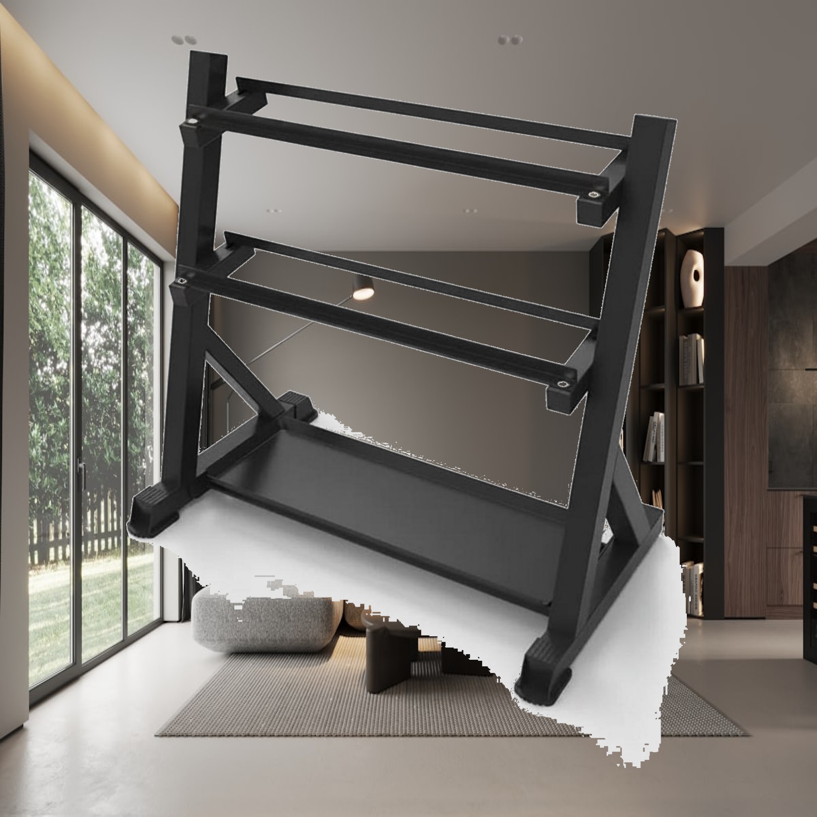 3 Tier Dumbbell Rack Saving He - Home Gym Training recension och pris
