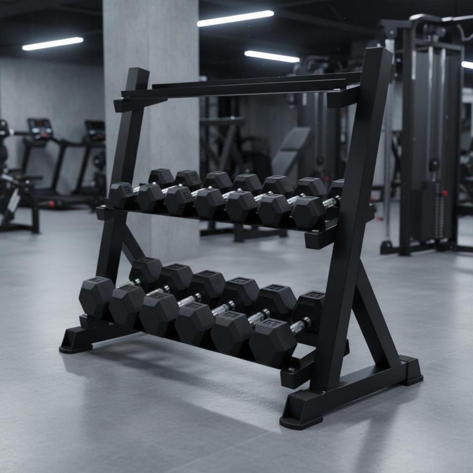 3 Tier Dumbbell Rack Saving He - Home Gym Training recension och pris