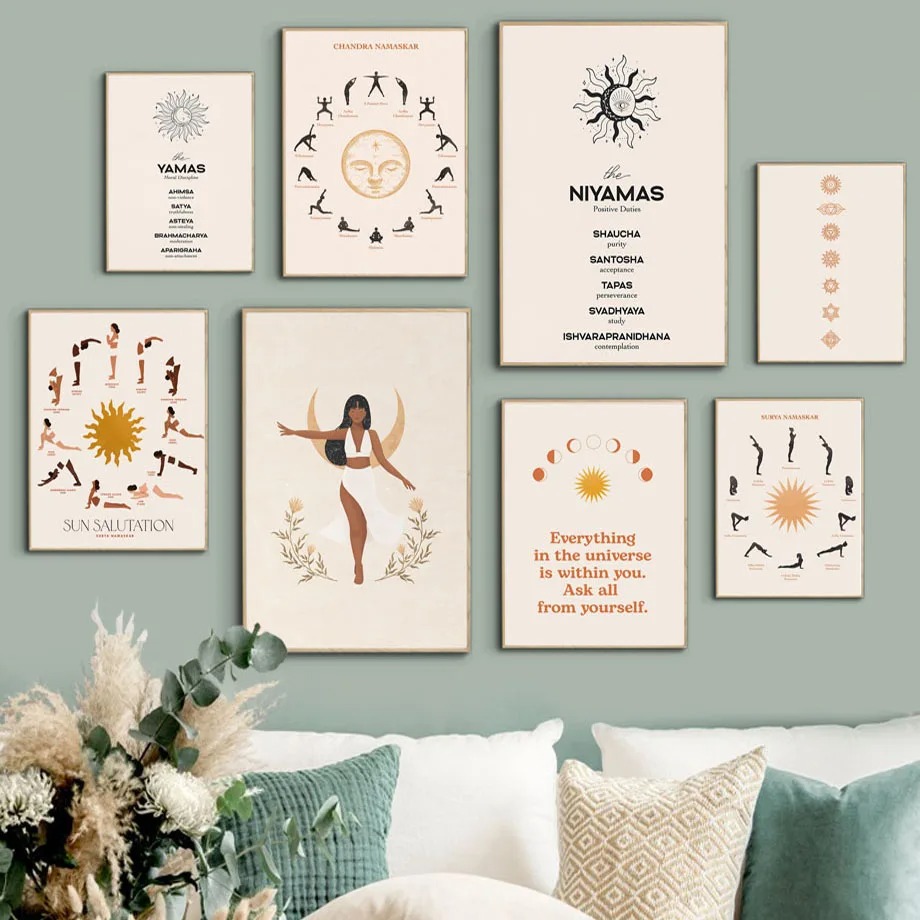 Spiritual Decor Yoga Gym Zen P - Home Gym Zen recension och pris