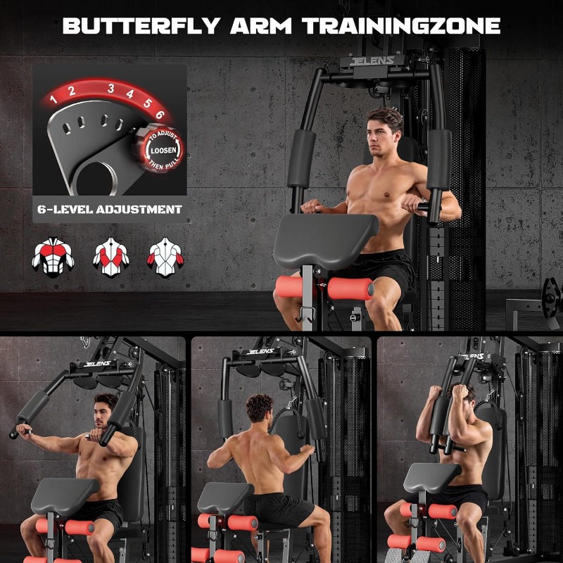 JELENS Home Gym, Multifunction - Home Gym Workout Equipment recension och pris