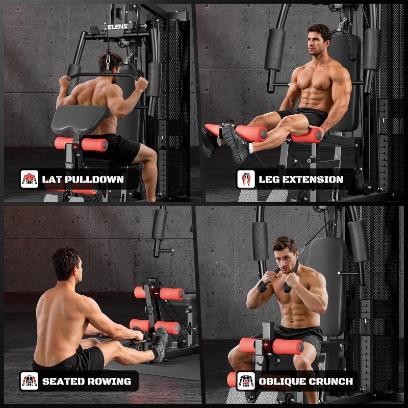 JELENS Home Gym, Multifunction - Home Gym Workout Equipment recension och pris