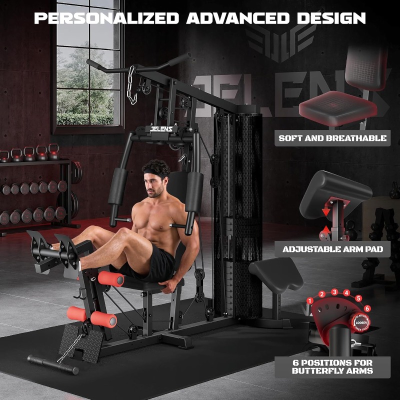 JELENS Home Gym, Multifunction - Home Gym Workout Equipment recension och pris