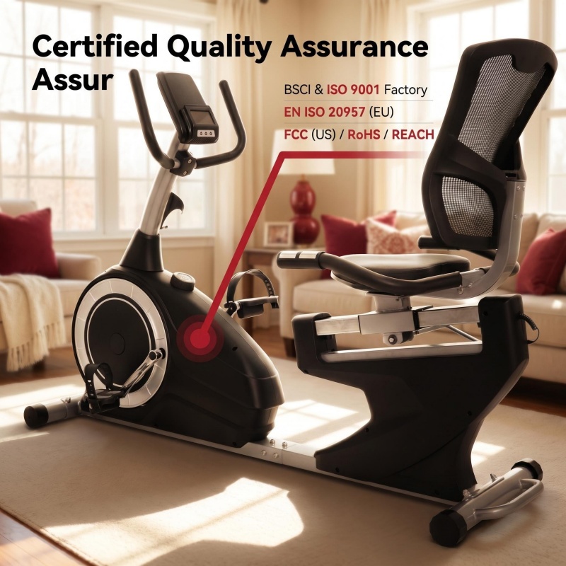 Magnetic Recumbent Exercise Bi - Home Gym Bike recension och pris