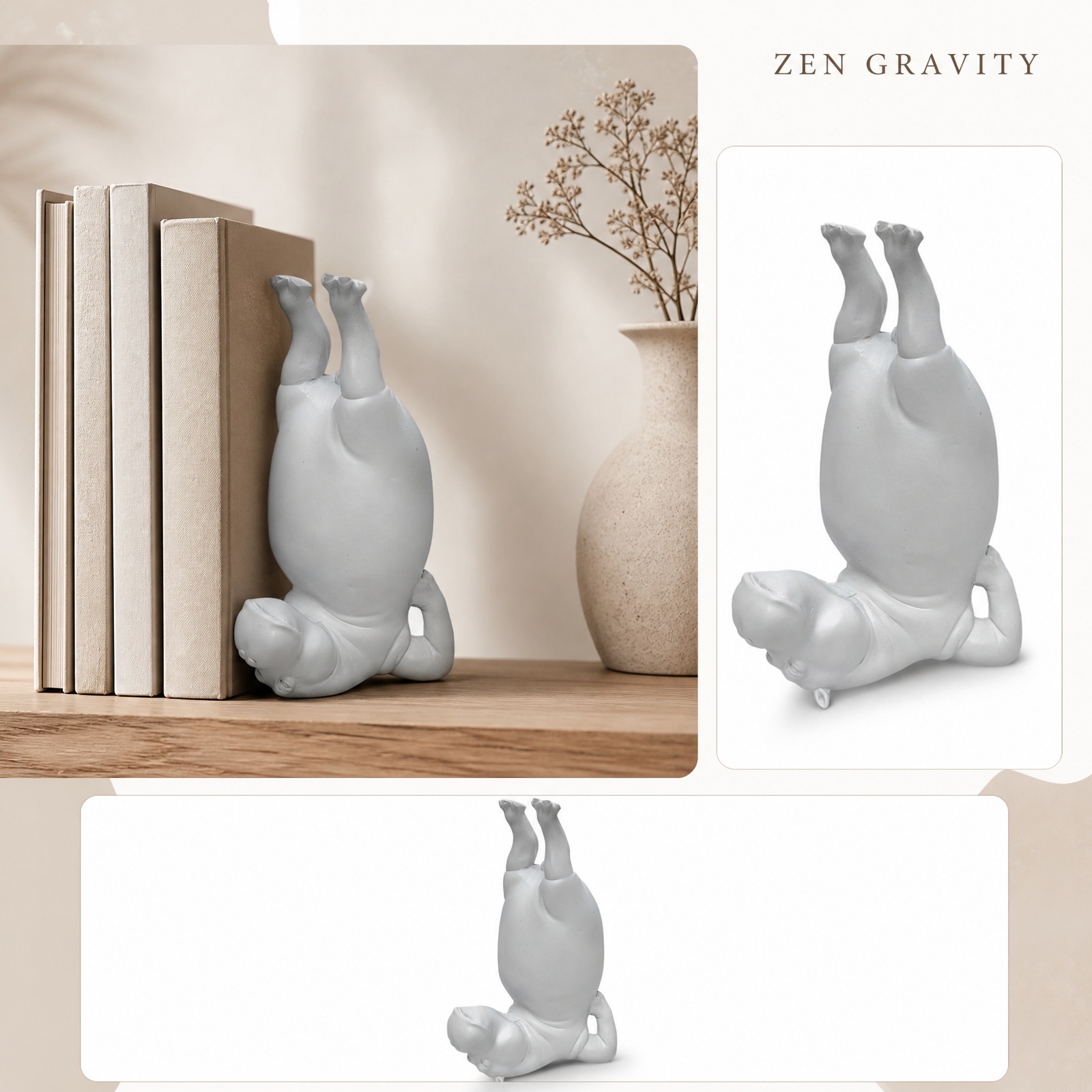 Yoga Hippo Resin Figurine Zen  - Home Gym Zen recension och pris