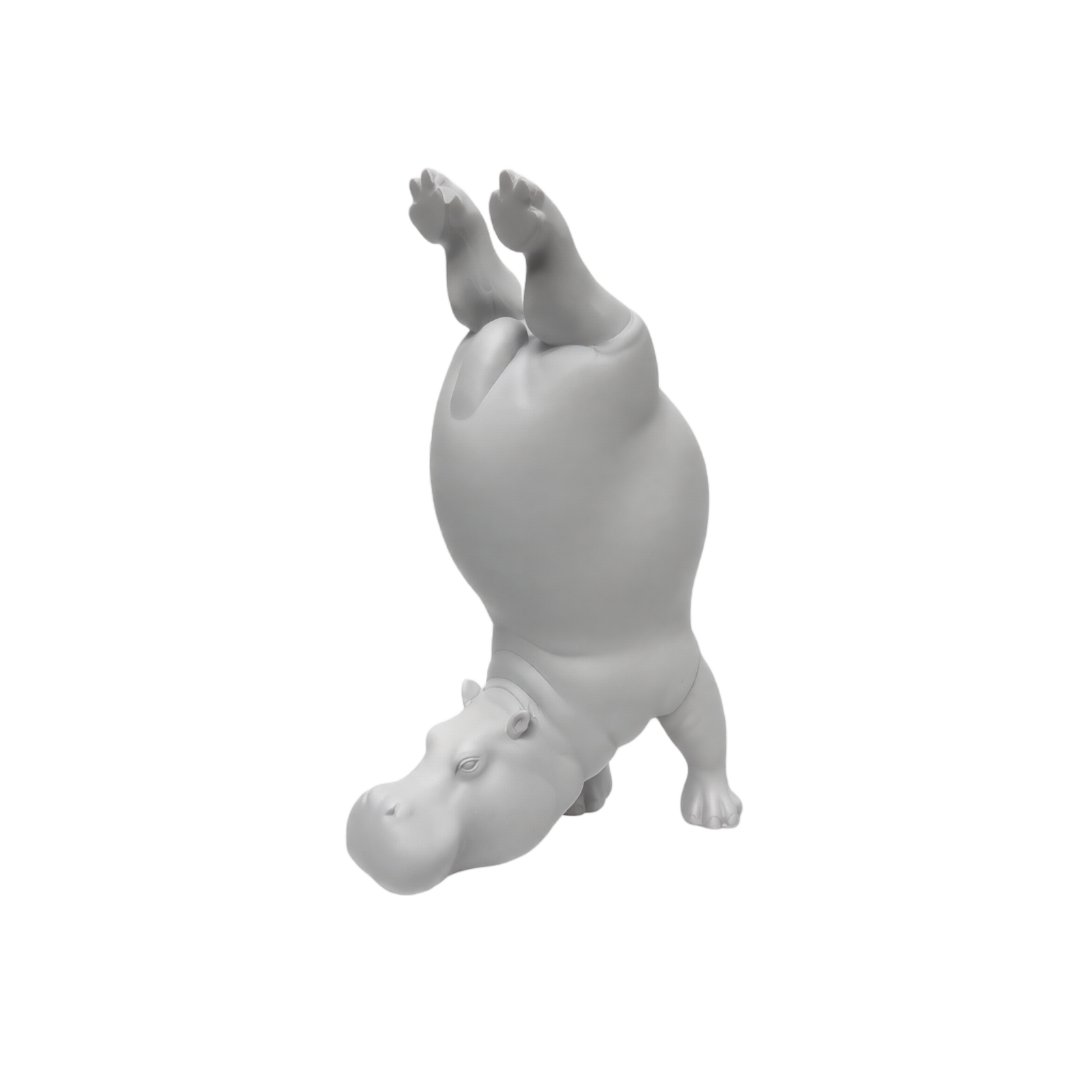 Yoga Hippo Resin Figurine Zen  - Home Gym Zen recension och pris