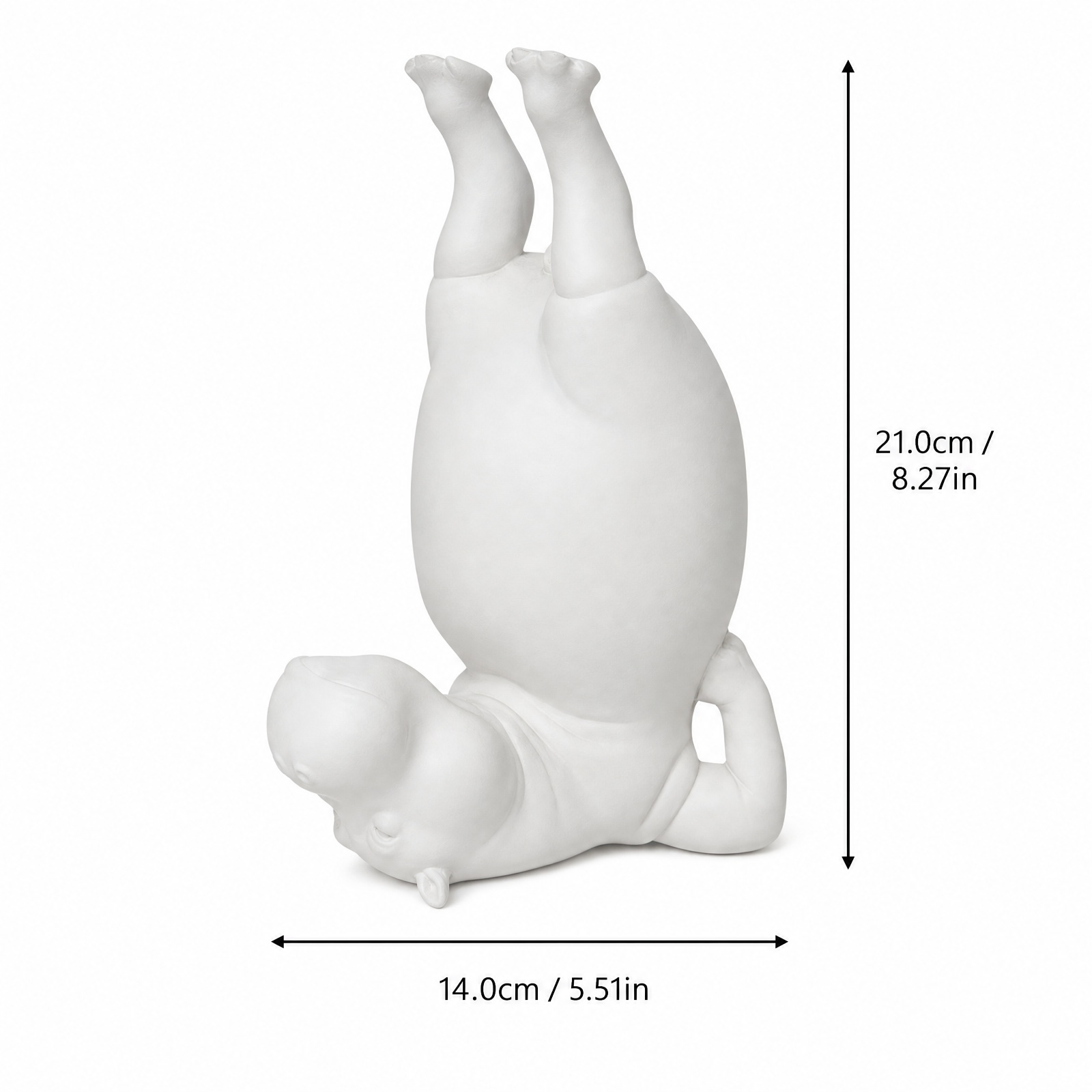 Yoga Hippo Resin Figurine Zen  - Home Gym Zen recension och pris