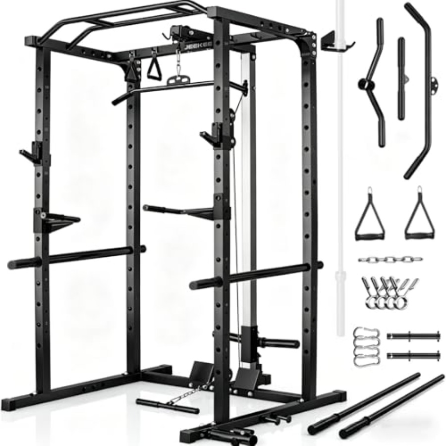 Home gym power rack with LAT p - Home Gym Multifunctional recension och pris