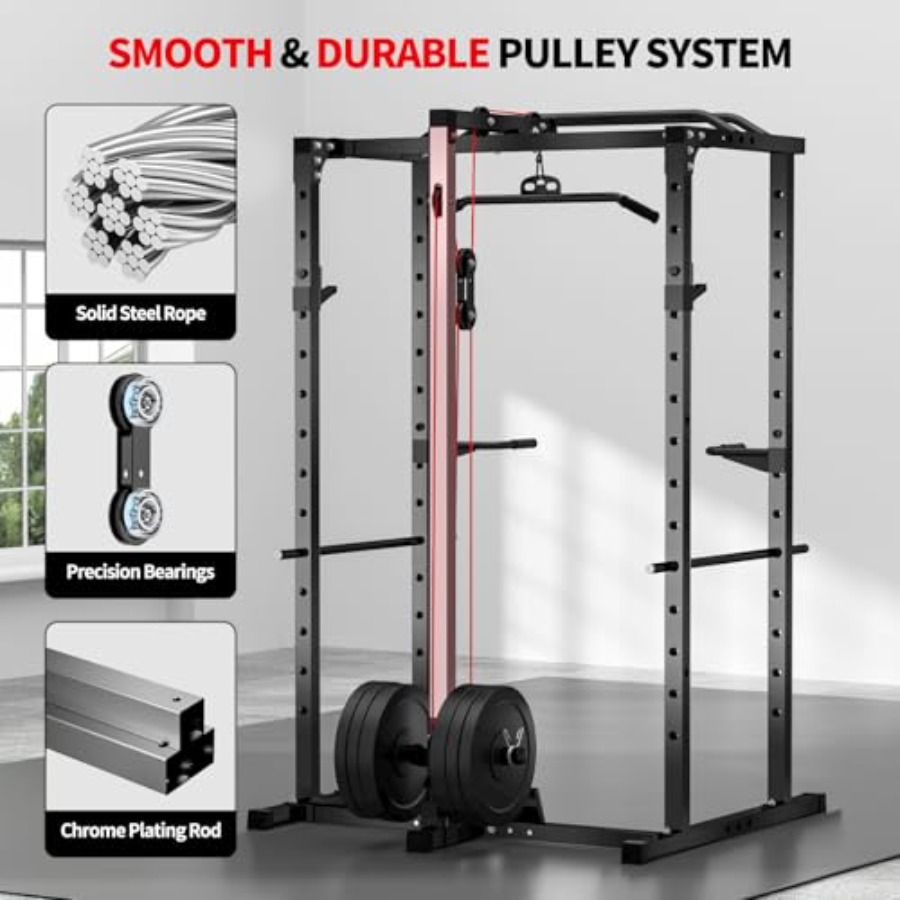 Home gym power rack with LAT p - Home Gym Multifunctional recension och pris