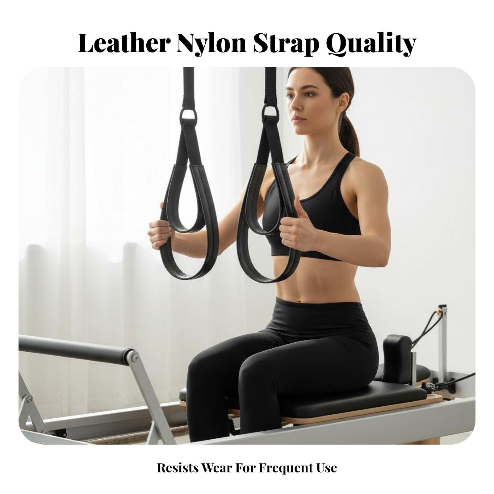 Pilates Reformer Foot Straps C - Home Gym Universal Machine recension och pris