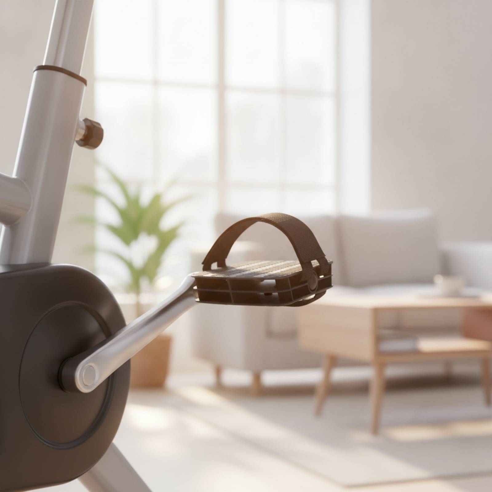 Exercise Bike Pedals with Stra - Home Gym Bike recension och pris