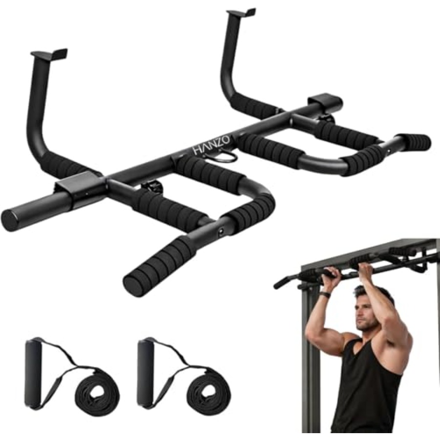 Doorway Pull Up Bar Set with S - Home Gym Pull Up recension och pris