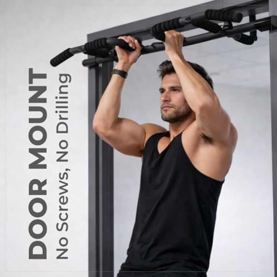 Doorway Pull Up Bar Set with S - Home Gym Pull Up recension och pris