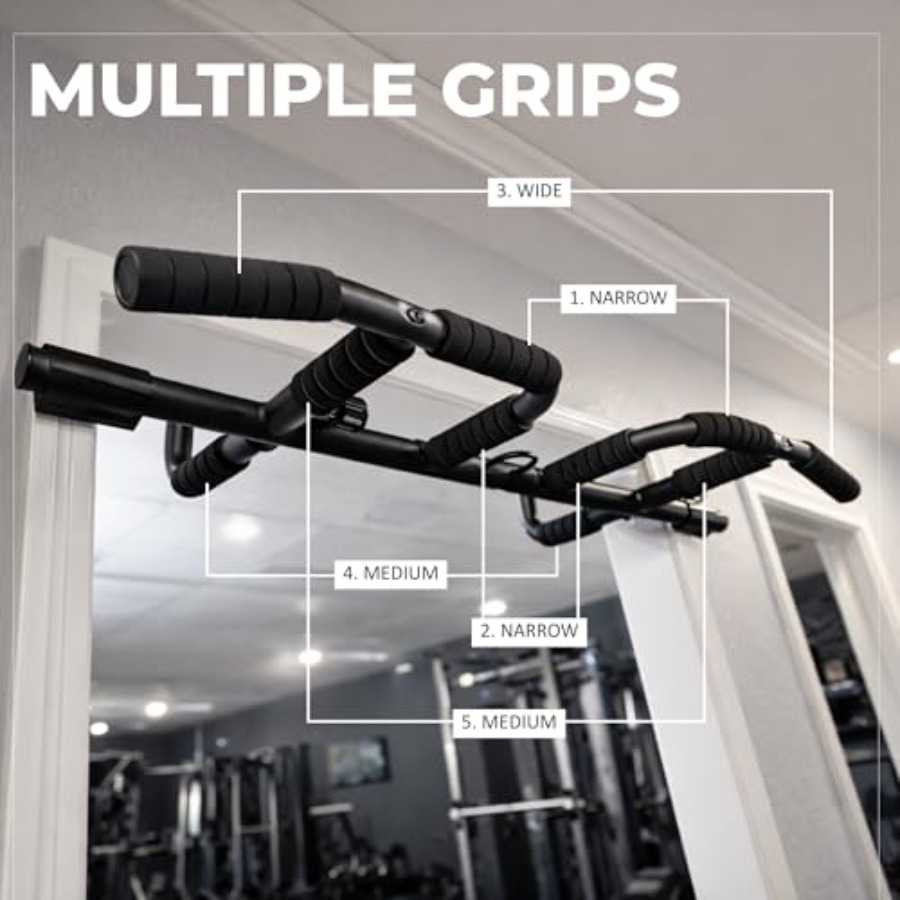 Doorway Pull Up Bar Set with S - Home Gym Pull Up recension och pris