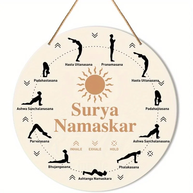 Yoga room wall art, spiritual  - Home Gym Zen recension och pris
