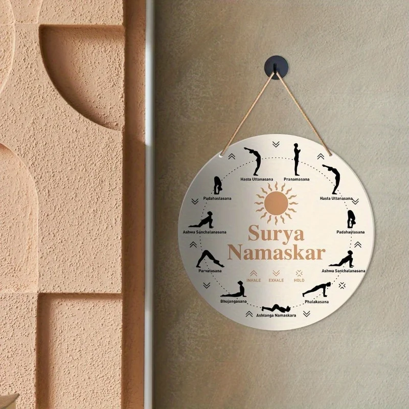 Yoga room wall art, spiritual  - Home Gym Zen recension och pris