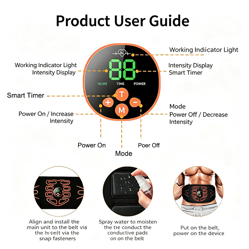 Abdominal Toning Belt Smart Ab - Home Gym Unit recension och pris