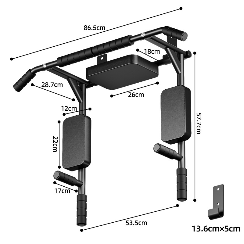 Multifunctional Wall-Mounted P - Home Gym Multifunctional recension och pris