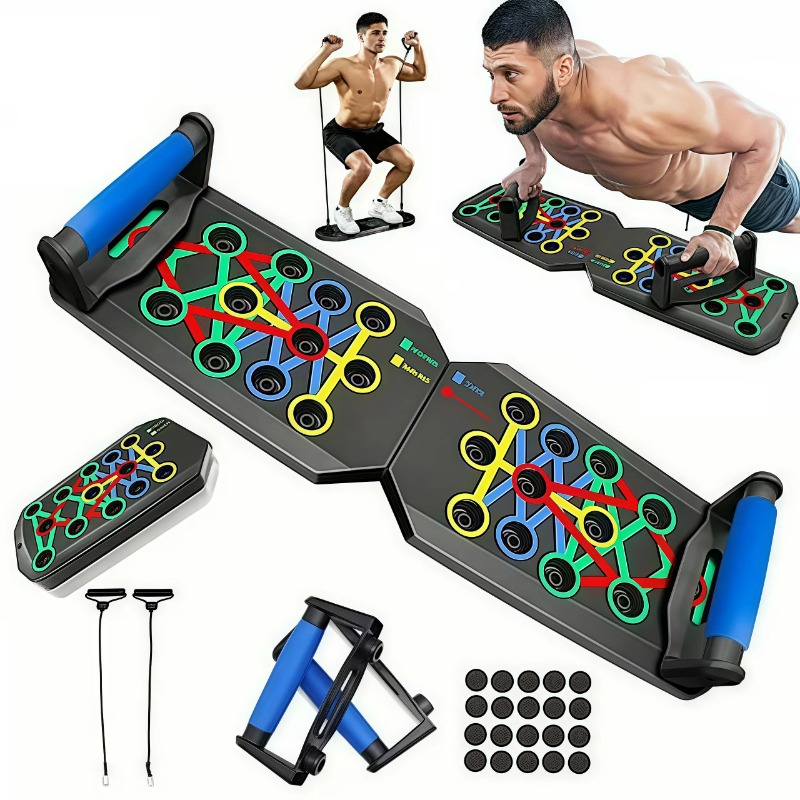 Foldable Push Up Board with Re - Home Gym Unit recension och pris