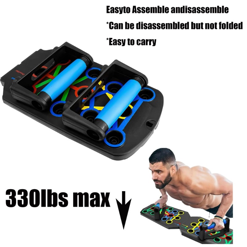 Foldable Push Up Board with Re - Home Gym Unit recension och pris