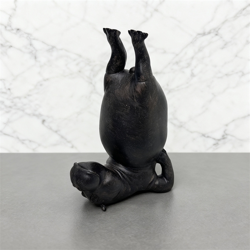 Yoga Hippo Resin Figurine Zen  - Home Gym Zen recension och pris